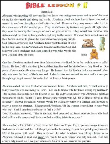 Bible Worksheet - Big Lesson 11.pdf